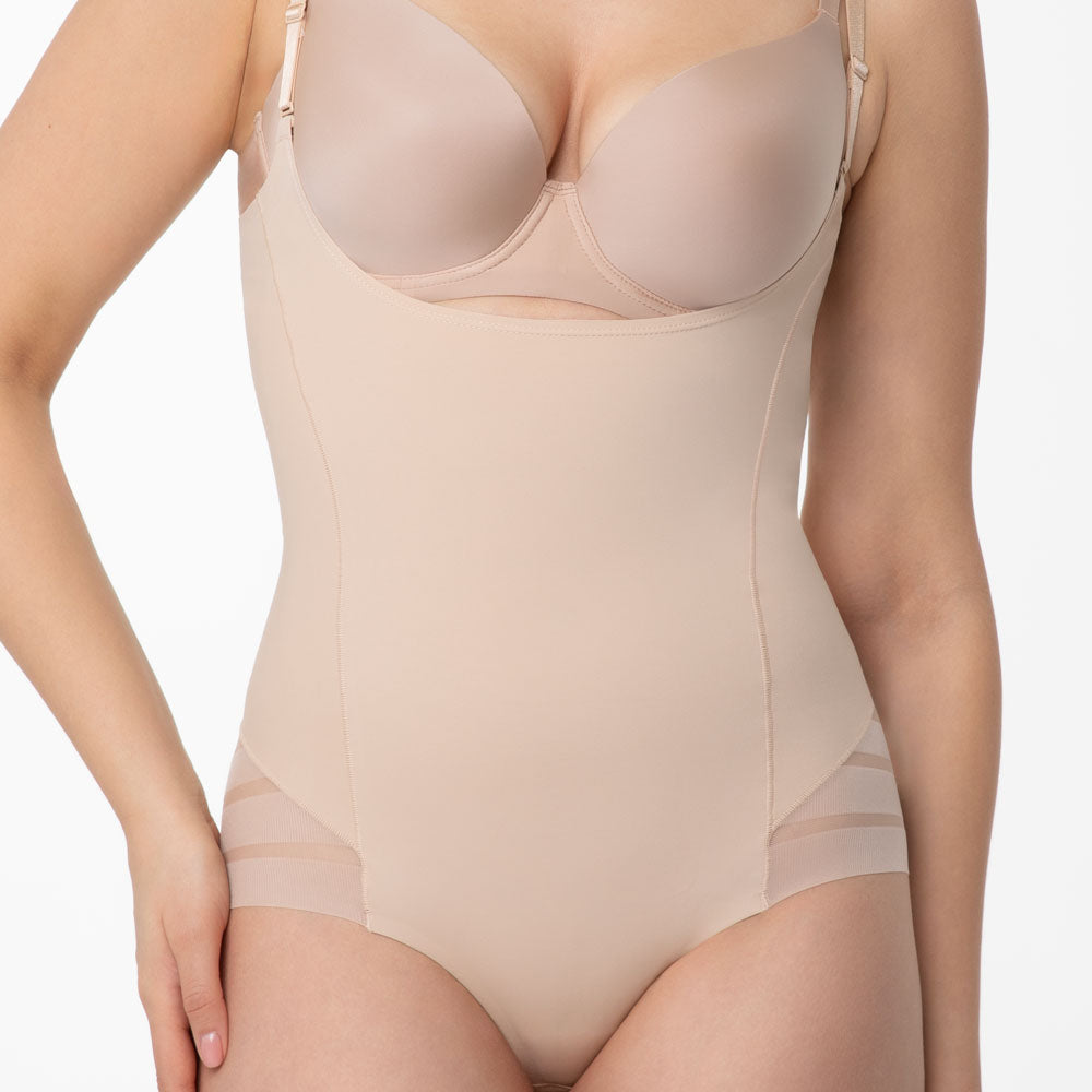 Shapewear Bodysuit with Open Bust