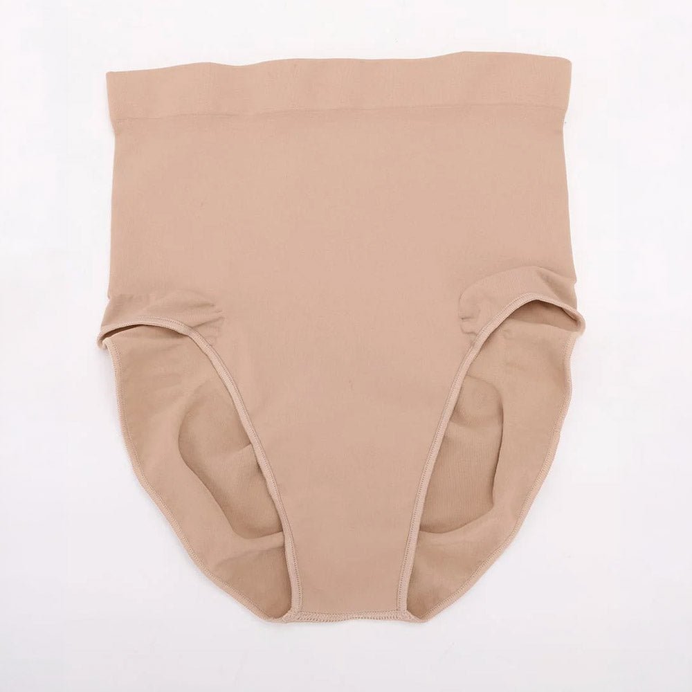 Bezvīļu Koriģējošās Biksītes ar Augsto Malu - ElorélleBēšsShapewear