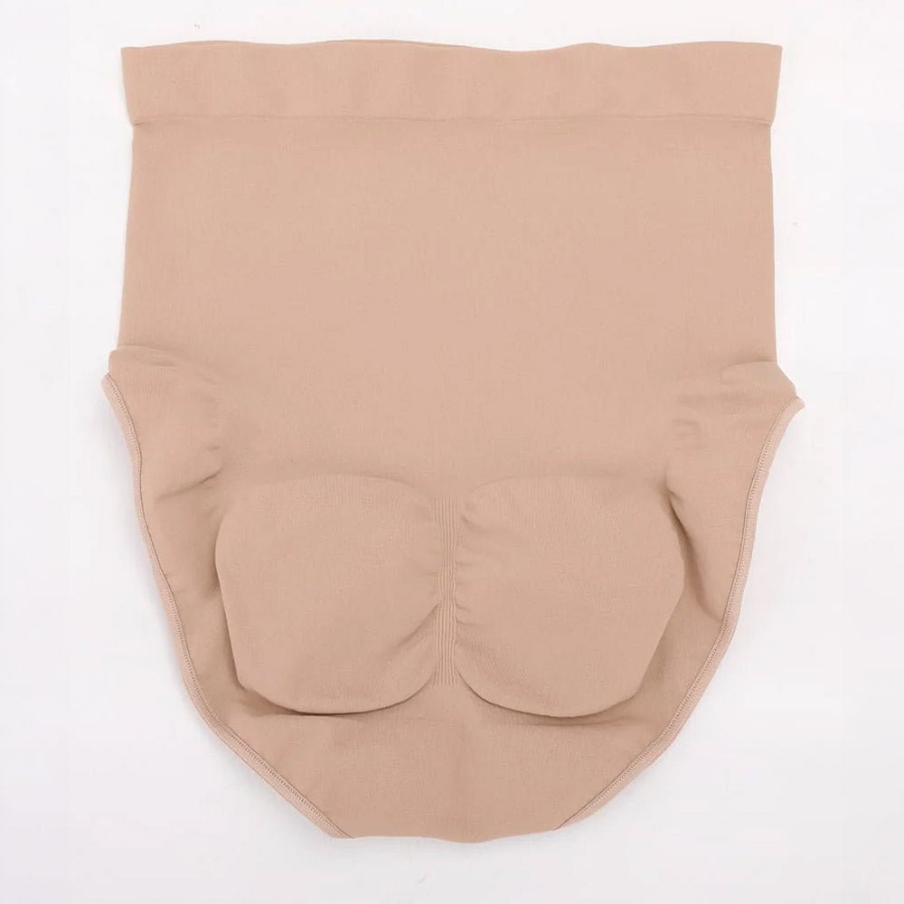 Bezvīļu Koriģējošās Biksītes ar Augsto Malu - ElorélleBēšsShapewear