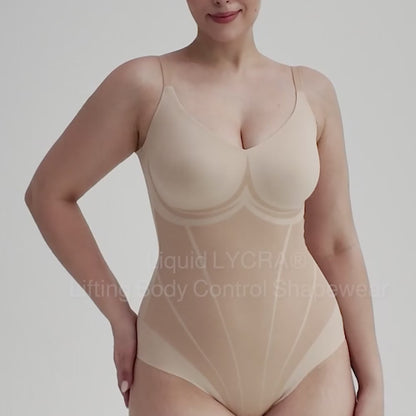 Liquid LYCRA™ Light Shaping V-Neck Bodysuit
