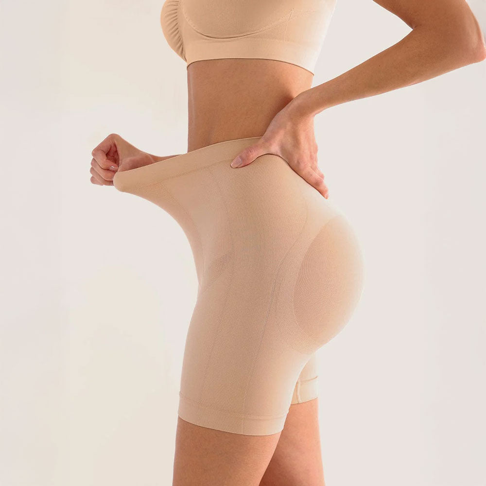 Sieviešu boyshort biksītes ar vieglu kompresiju – elpojošs un mīksts audums ikdienas komfortam.